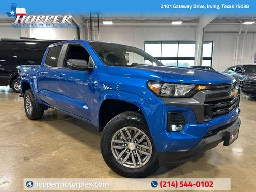 Glacier Blue Metallic 2023 Chevrolet Colorado LT Truck