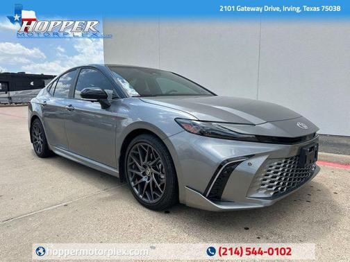 Midnight Black Metallic 2025 Toyota Camry XSE