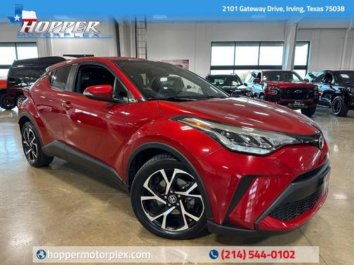Red 2020 Toyota C-HR XLE