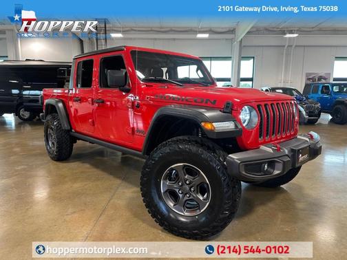 Firecracker Red Clearcoat 2020 Jeep Gladiator Rubicon