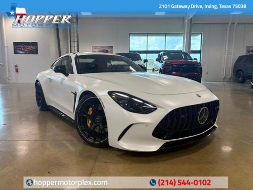 White 2024 Mercedes-Benz AMG GT 55 Base Coupe