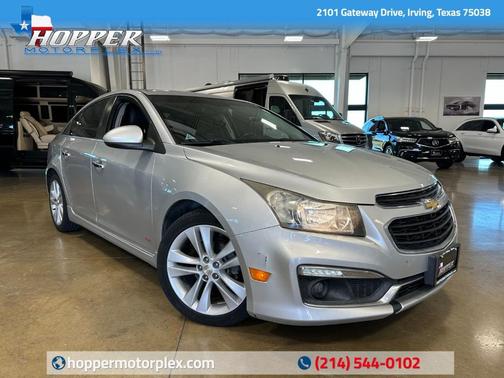 Silver Ice Metallic 2015 Chevrolet Cruze LTZ Sedan