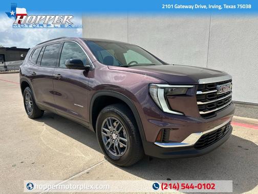 Crystal Metallic 2025 GMC Acadia Elevation