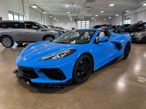 Rapid Blue 2021 Chevrolet Corvette Stingray w/2LT