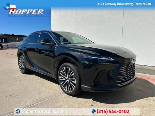 Black 2023 Lexus RX 350