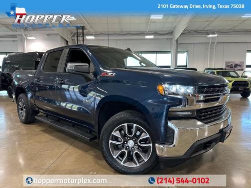 Northsky Blue Metallic 2021 Chevrolet Silverado 1500 LT Truck