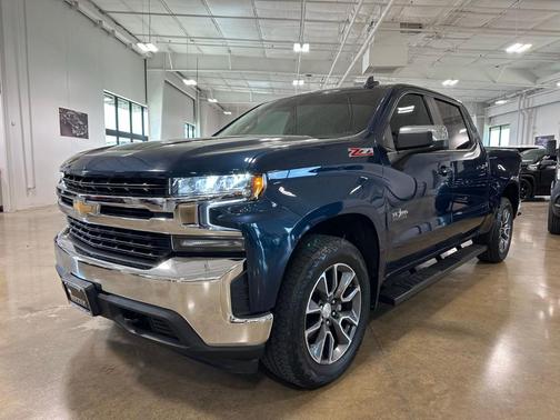 Northsky Blue Metallic 2021 Chevrolet Silverado 1500 LT
