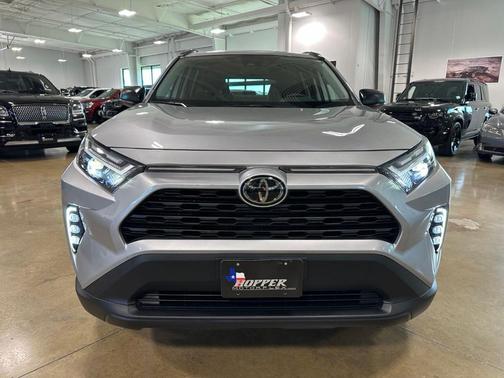 Silver Sky Metallic 2025 Toyota RAV4 Hybrid LE