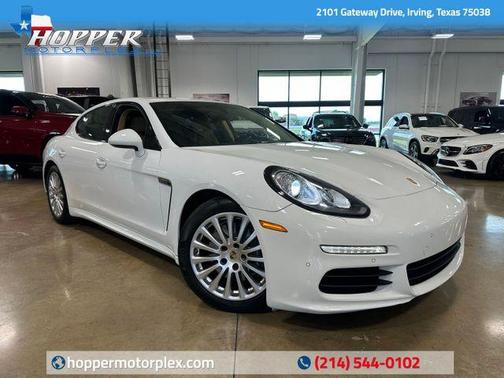 White 2016 Porsche Panamera 2