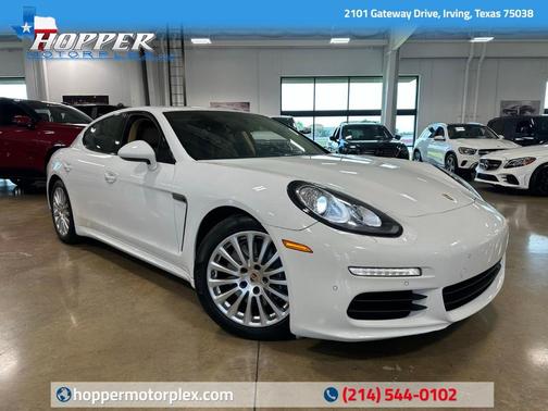 White 2016 Porsche Panamera 2