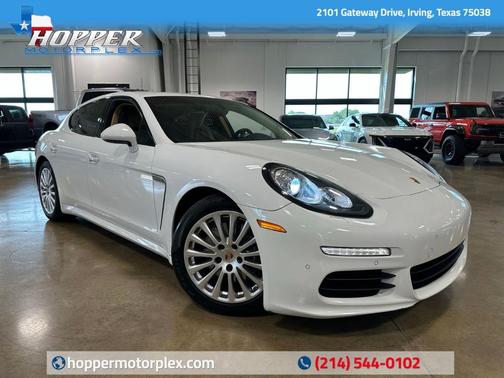 White 2016 Porsche Panamera 2