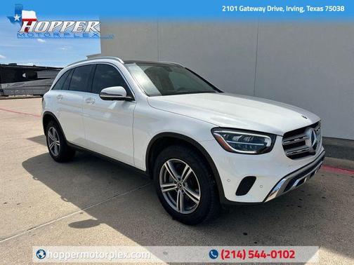 White 2021 Mercedes-Benz GLC 300 Base