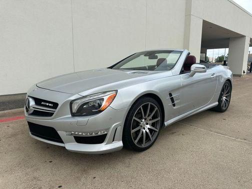 Silver 2013 Mercedes-Benz SL-Class SL 63 AMG