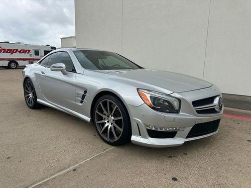 Silver 2013 Mercedes-Benz SL-Class SL 63 AMG
