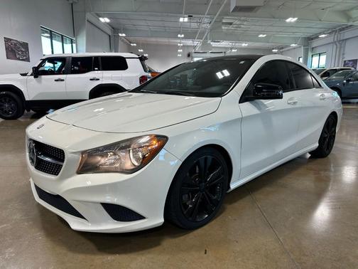White 2016 Mercedes-Benz CLA-Class Base