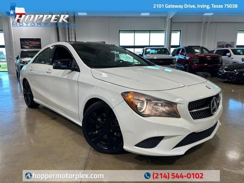 White 2016 Mercedes-Benz CLA-Class Base
