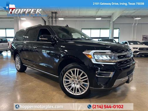 Black Metallic 2024 Ford Expedition Max Limited SUV