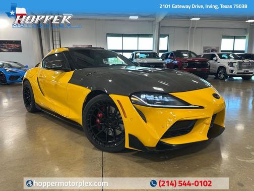 Yellow 2021 Toyota Supra 3.0