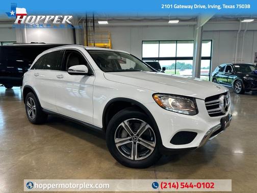 White 2019 Mercedes-Benz GLC 300 Base