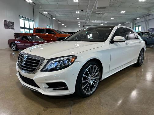 White 2017 Mercedes-Benz S-Class S 550