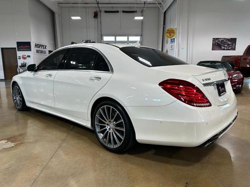 White 2017 Mercedes-Benz S-Class S 550