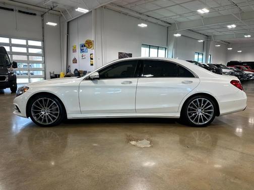 White 2017 Mercedes-Benz S-Class S 550