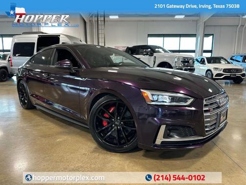 Daytona Gray Pearl Effect 2018 Audi S5 3.0T Prestige