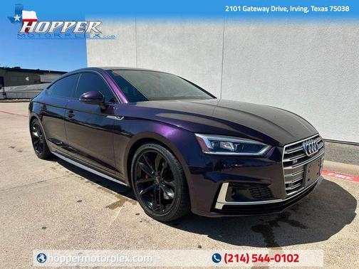 Daytona Gray Pearl Effect 2018 Audi S5 3.0T Prestige