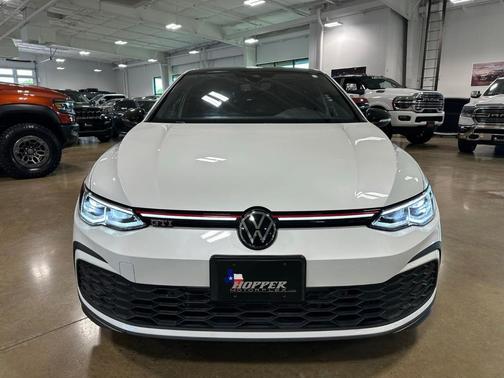 Opal White / Black Roof 2023 Volkswagen Golf GTI 2.0T 40th Anniversary Edition