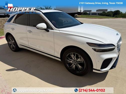 Alta White 2023 Genesis GV70 3.5T Sport
