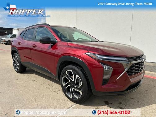 Crimson Metallic 2025 Chevrolet Trax 2RS