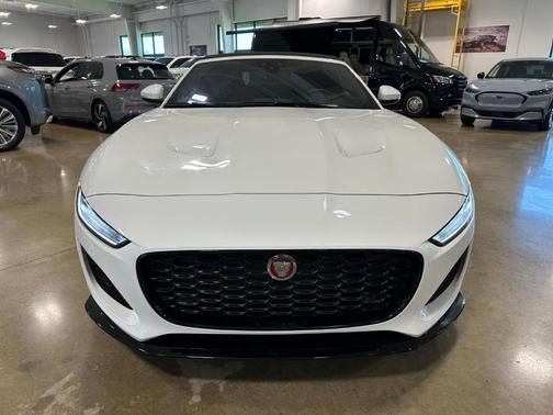 White 2022 Jaguar F-TYPE P450
