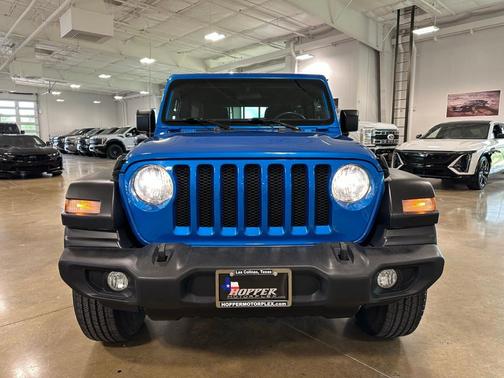 Hydro Blue Pearl 2022 Jeep Wrangler Unlimited Sport