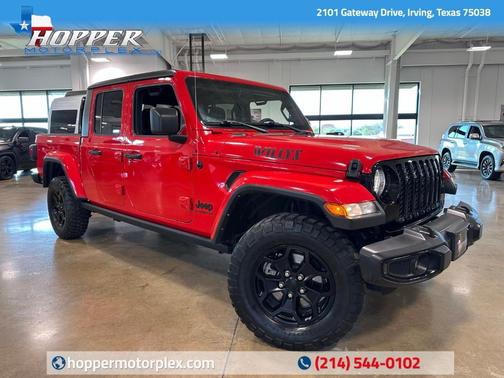 Firecracker Red Clearcoat 2021 Jeep Gladiator Sport