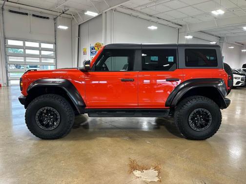 Orange 2022 Ford Bronco Raptor