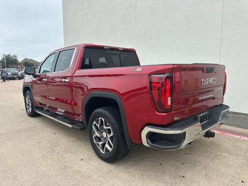 Volcanic Red 2025 GMC Sierra 1500 SLT