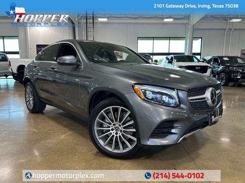 Selenite Gray Metallic 2018 Mercedes-Benz GLC 300 4MATIC Coupe SUV