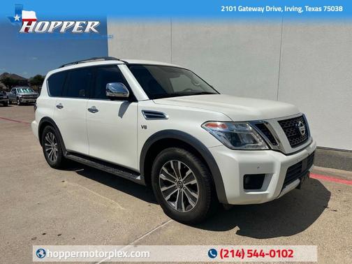 White 2020 Nissan Armada SL