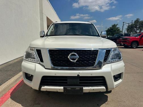 White 2020 Nissan Armada SL