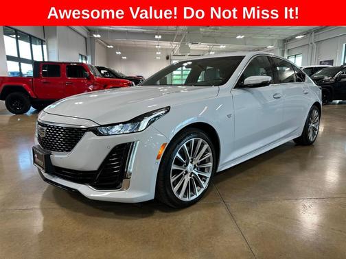 Diamond Sky Metallic 2022 Cadillac CT5 Premium Luxury RWD