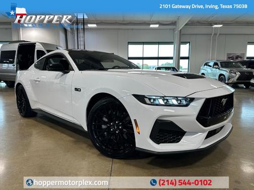 Oxford White 2024 Ford Mustang GT Premium