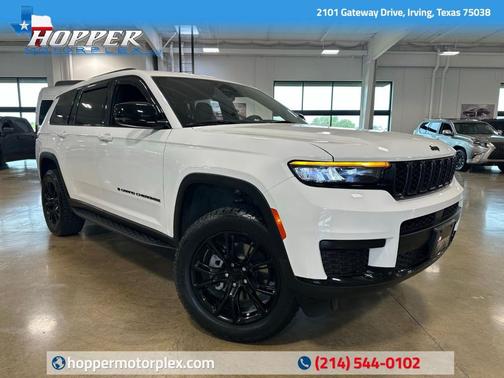 Bright White Clearcoat 2023 Jeep Grand Cherokee L Laredo