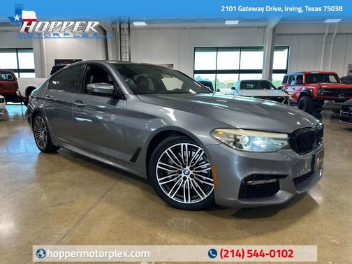 Bluestone Metallic 2018 BMW 530 i