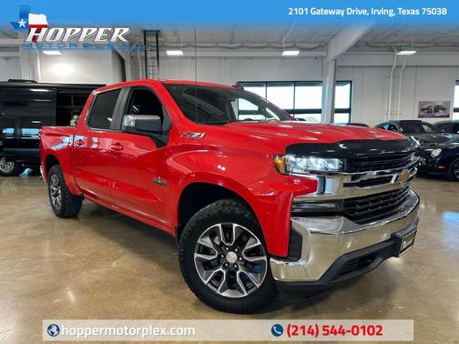 Red 2020 Chevrolet Silverado 1500 LT Truck