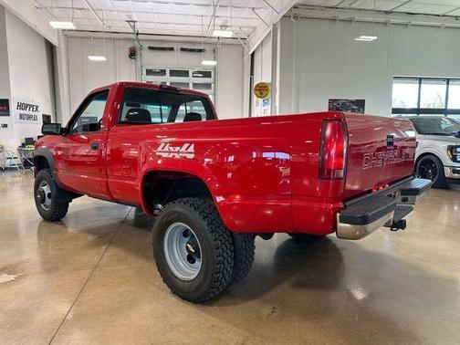 Red 1995 Chevrolet 3500