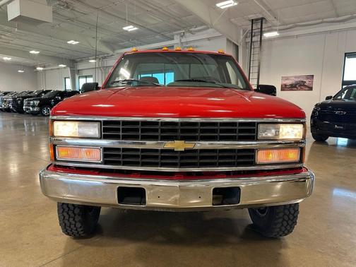 Red 1995 Chevrolet 3500