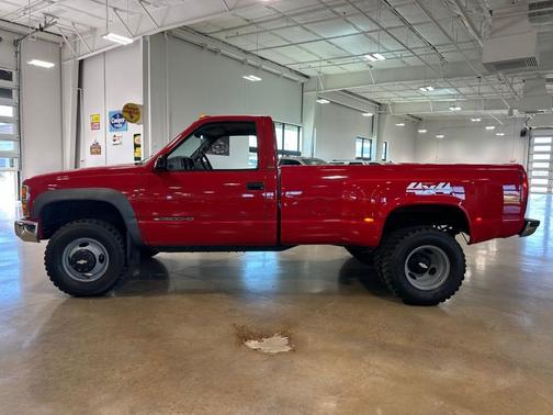 Red 1995 Chevrolet 3500