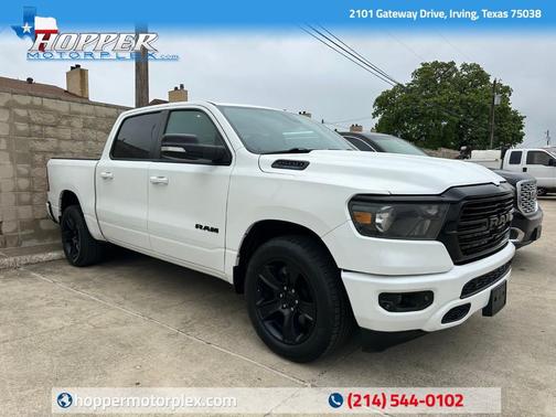 Bright White Clearcoat 2021 RAM 1500 Big Horn
