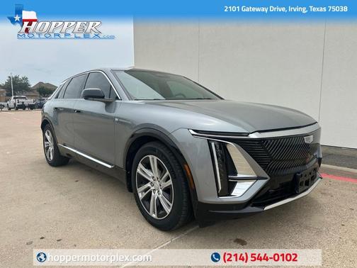 Silver Metallic 2024 Cadillac LYRIQ Tech