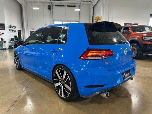 Cornflower Blue 2021 Volkswagen Golf GTI 2.0T SE